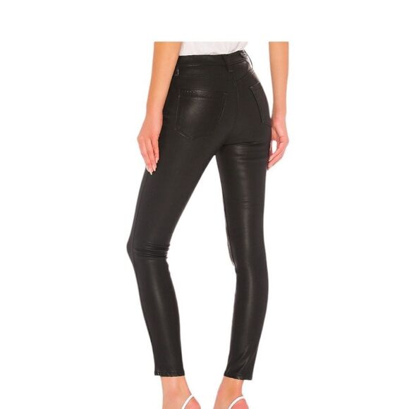 REVOLVE Blank NYC Faux Leather Daddy Soda Pants in Black | Size 30 - Picture 3 of 10
